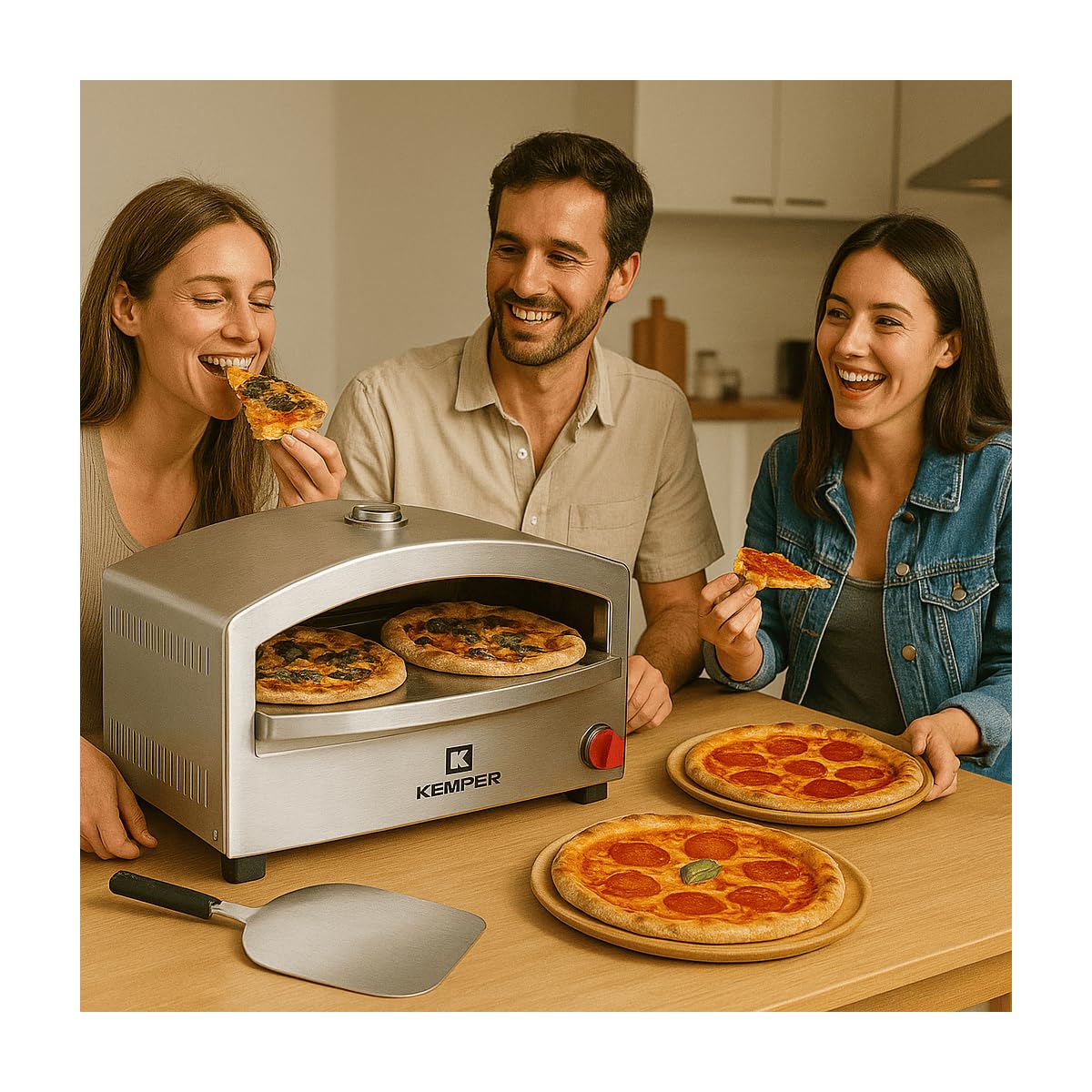 Kemper 90655 Pizzaofen Gas